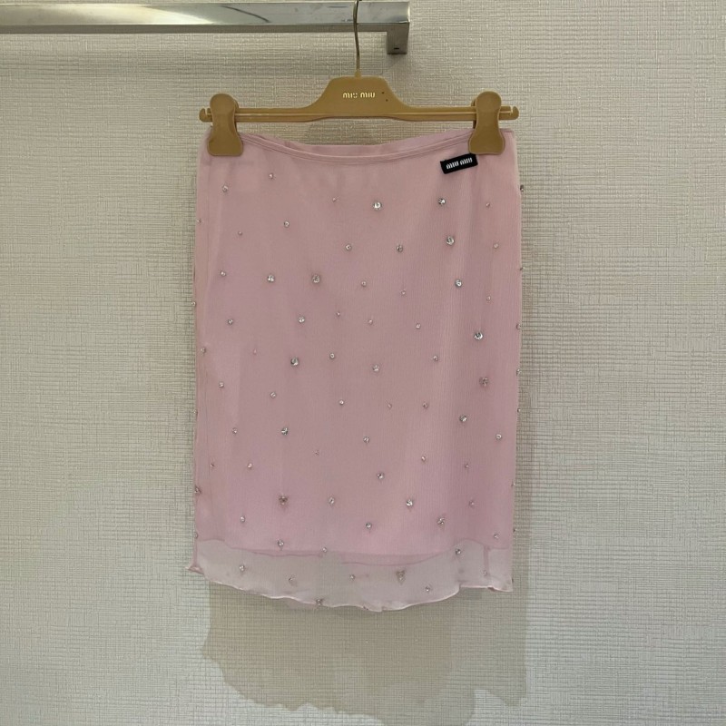 MiuMiu Sleeveless Shirt & Skirts Set