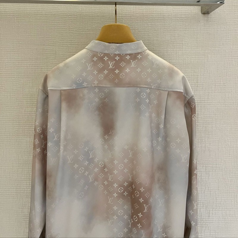 LV Long Sleeves Shirt & Skirts