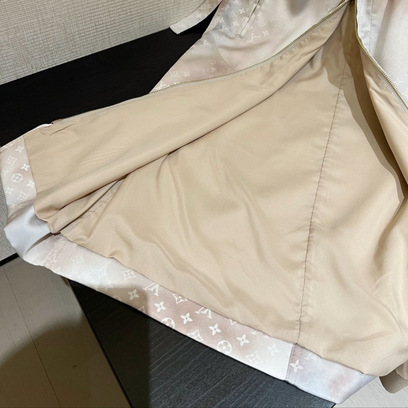 LV Long Sleeves Shirt & Skirts