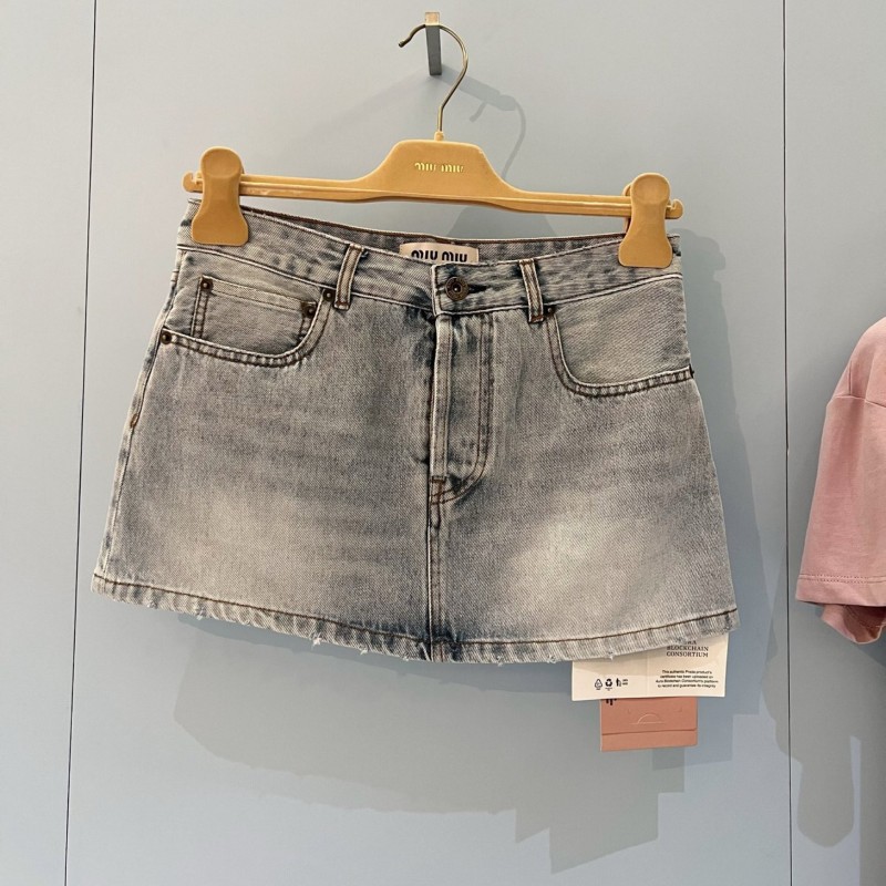 MiuMiu Denim Skirts
