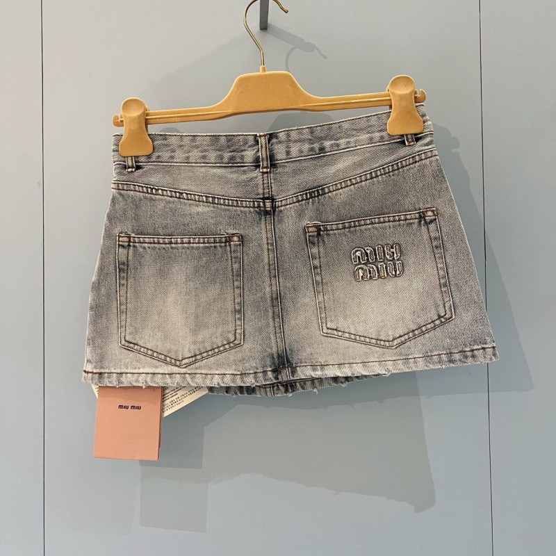 MiuMiu Denim Skirts