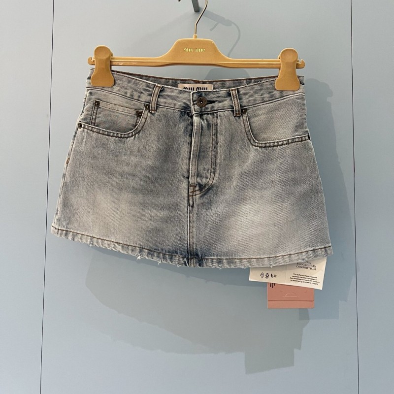 MiuMiu Denim Skirts