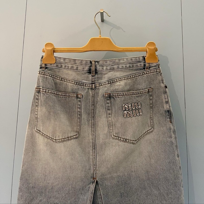 MiuMiu Denim Skirts