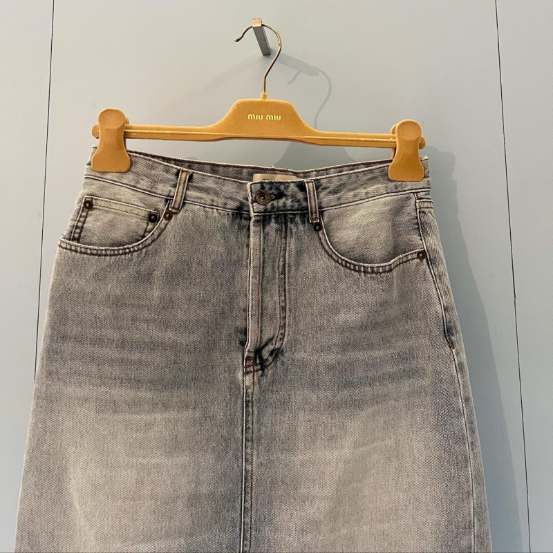 MiuMiu Denim Skirts