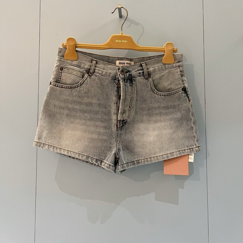 MiuMiu Denim Shorts