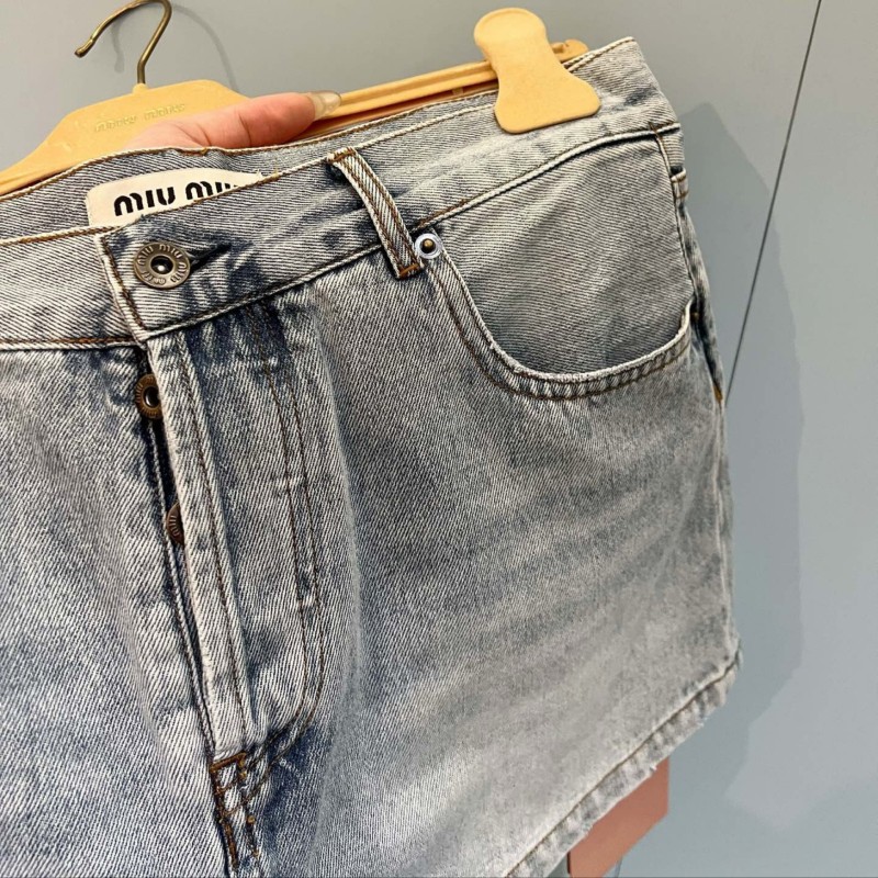 MiuMiu Denim Shorts