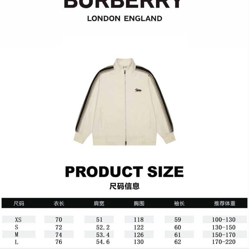 Burberry Unisex Zipper Sweater & Sweatpants