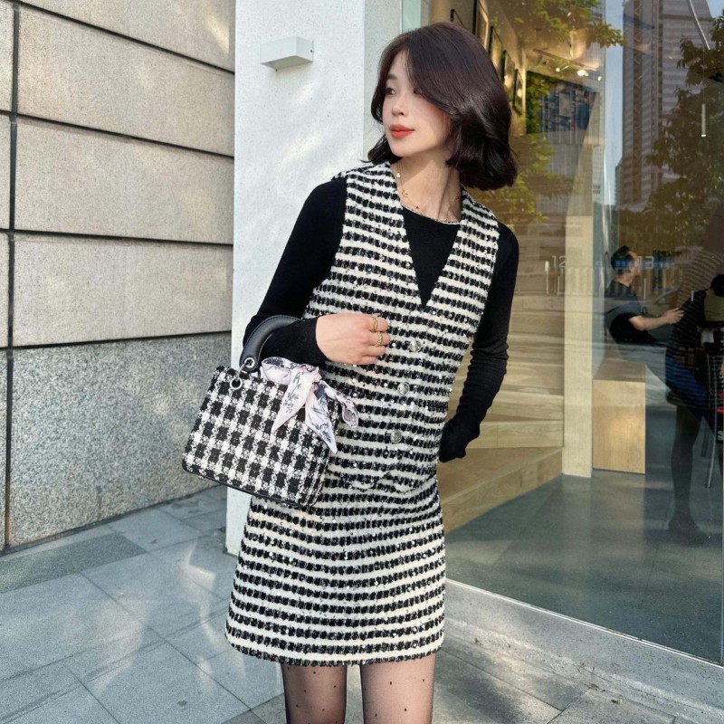 Chanel Vest & Skirts