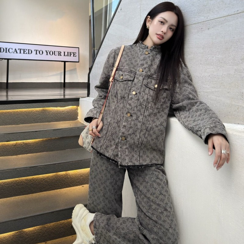 LV Denim Jacket & Jeans