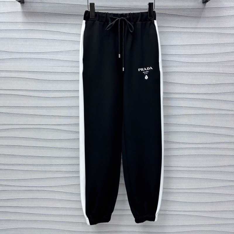 Prada Zipper Sweater & Sweatpants Set