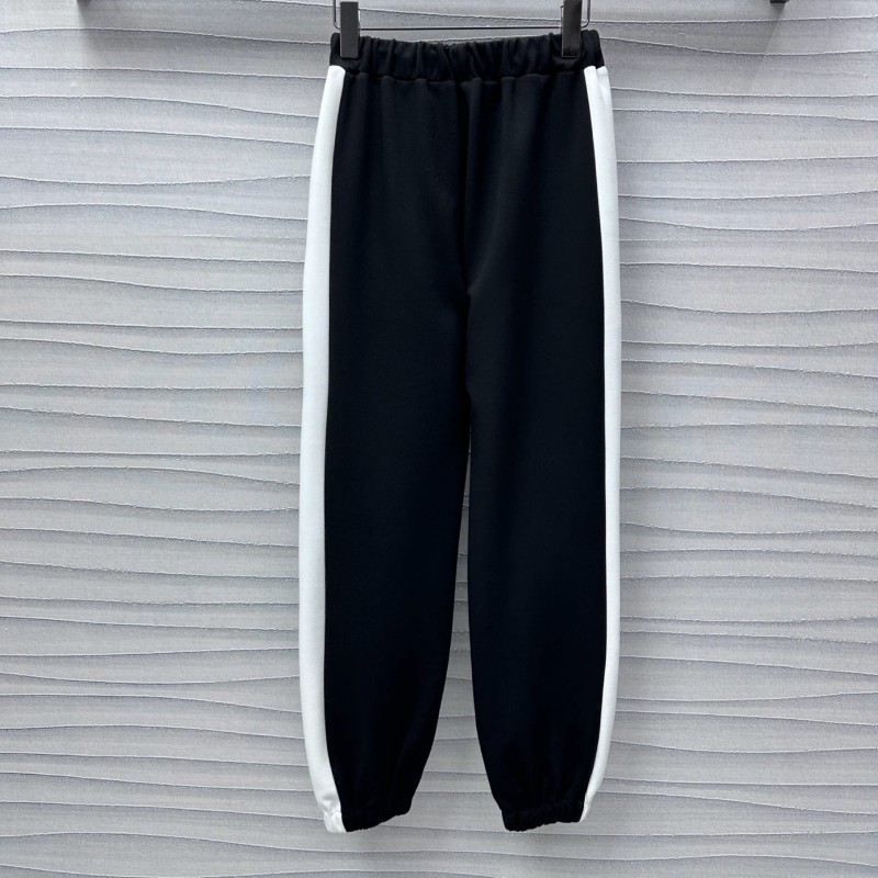Prada Zipper Sweater & Sweatpants Set