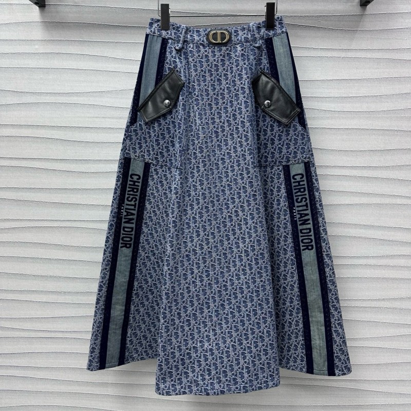 Dior Denim Skirts