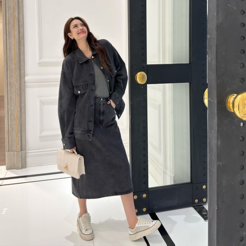 Dior Denim Jacket & Skirts