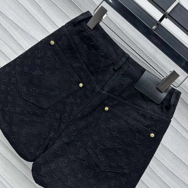 LV Denim Shorts