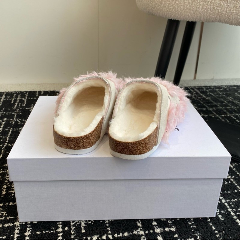 Celine Fur Sandals