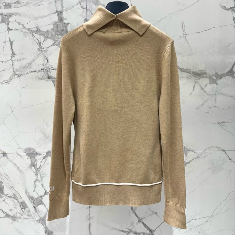 Fendi Long Sleeves Turtleneck Shirt