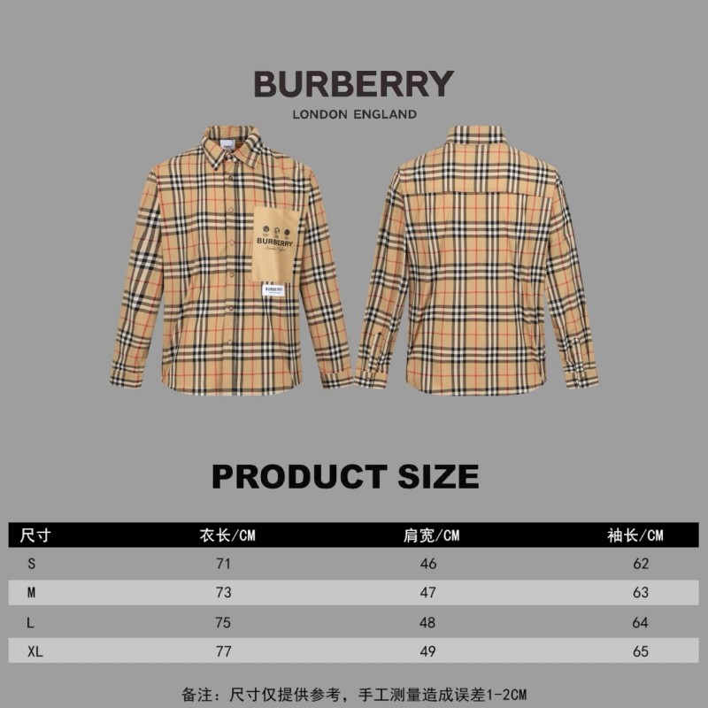 Burberry Long Sleeves Shirt