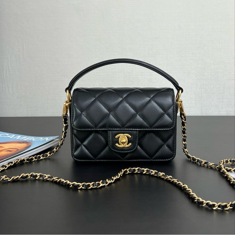 Chanel 手柄口盖包