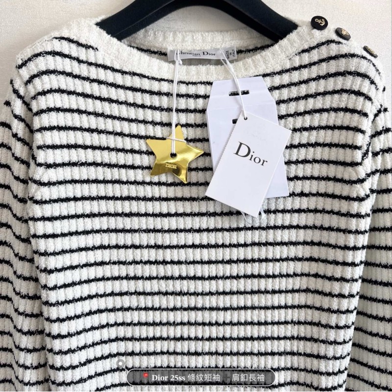Dior Shoulder Buckle Long Sleeves Shirt