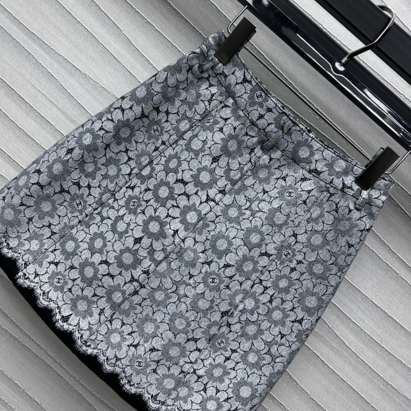 Chanel Denim Jacket & Skirts