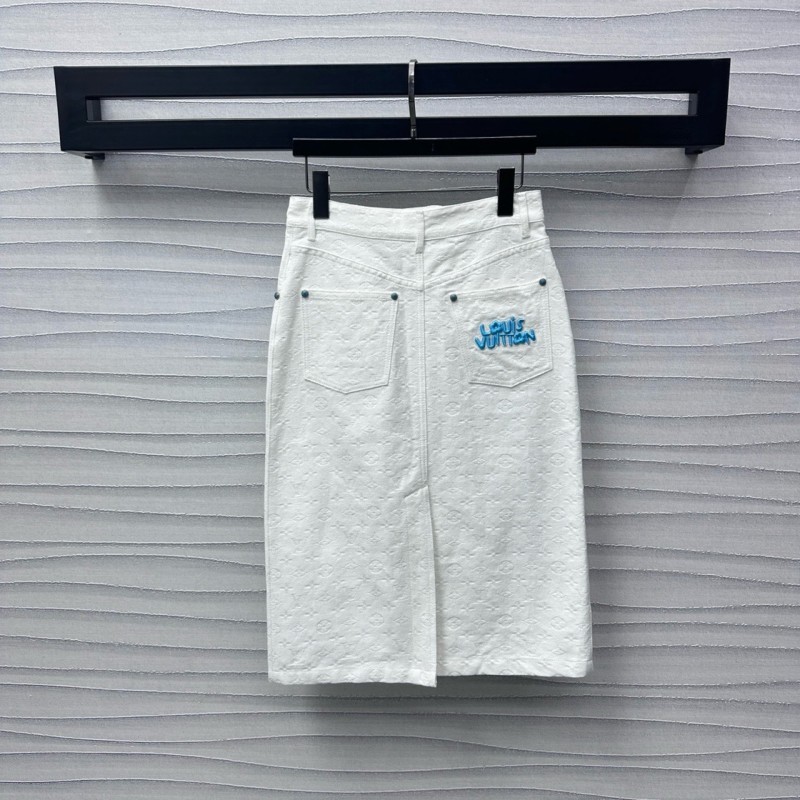 LV Denim Jacket & Skirts