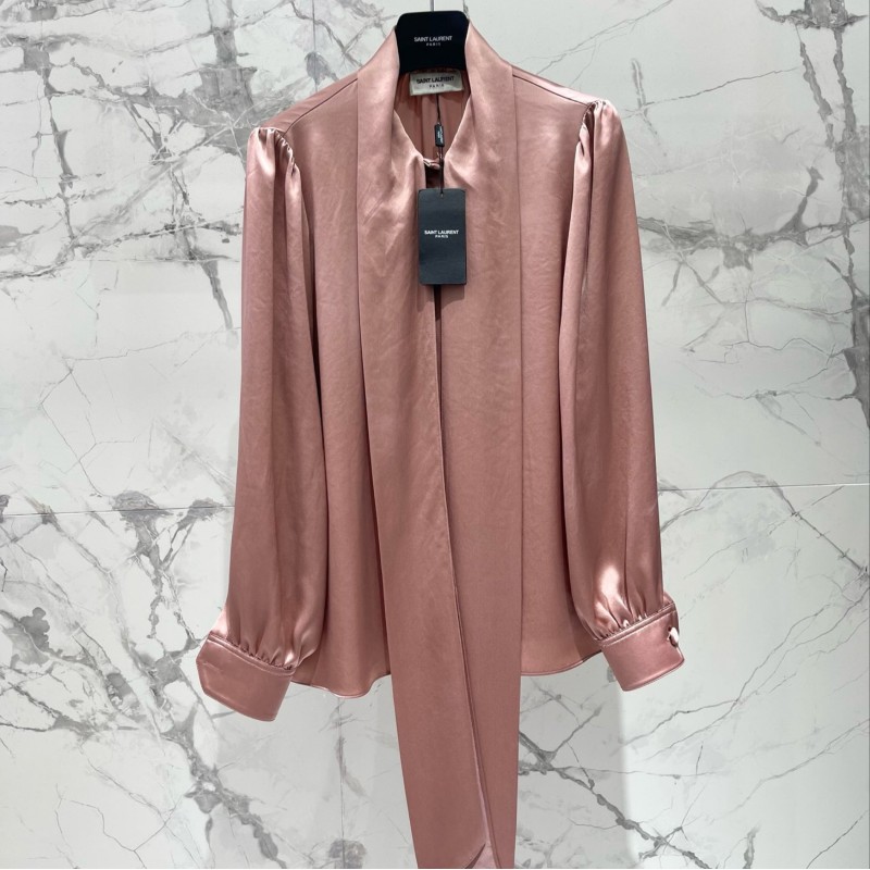 YSL Silk Long Sleeves Shirt