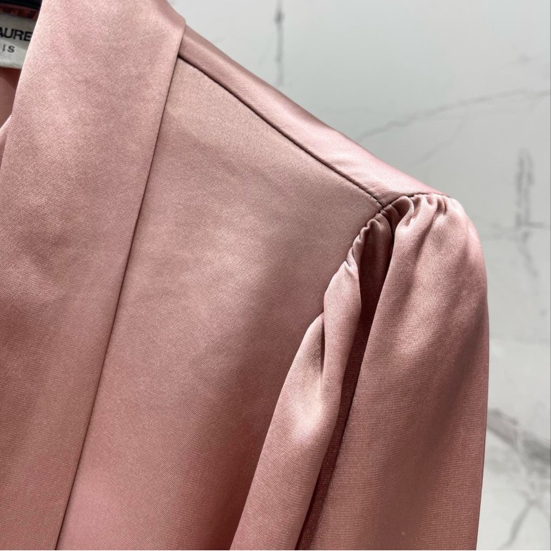 YSL Silk Long Sleeves Shirt