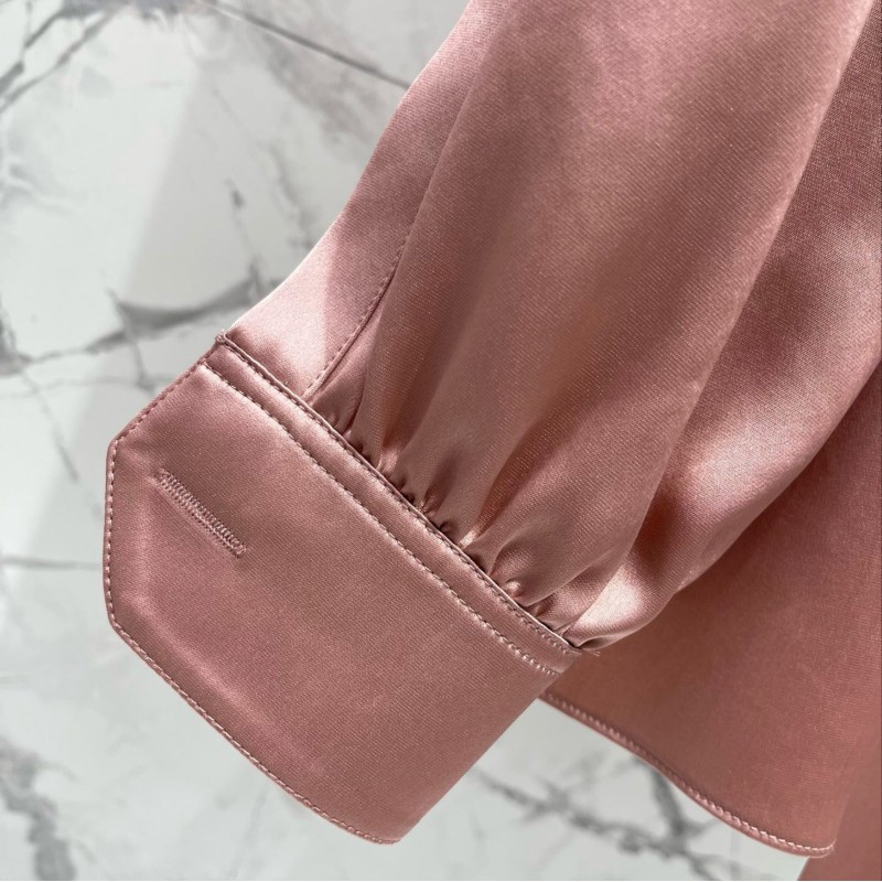 YSL Silk Long Sleeves Shirt