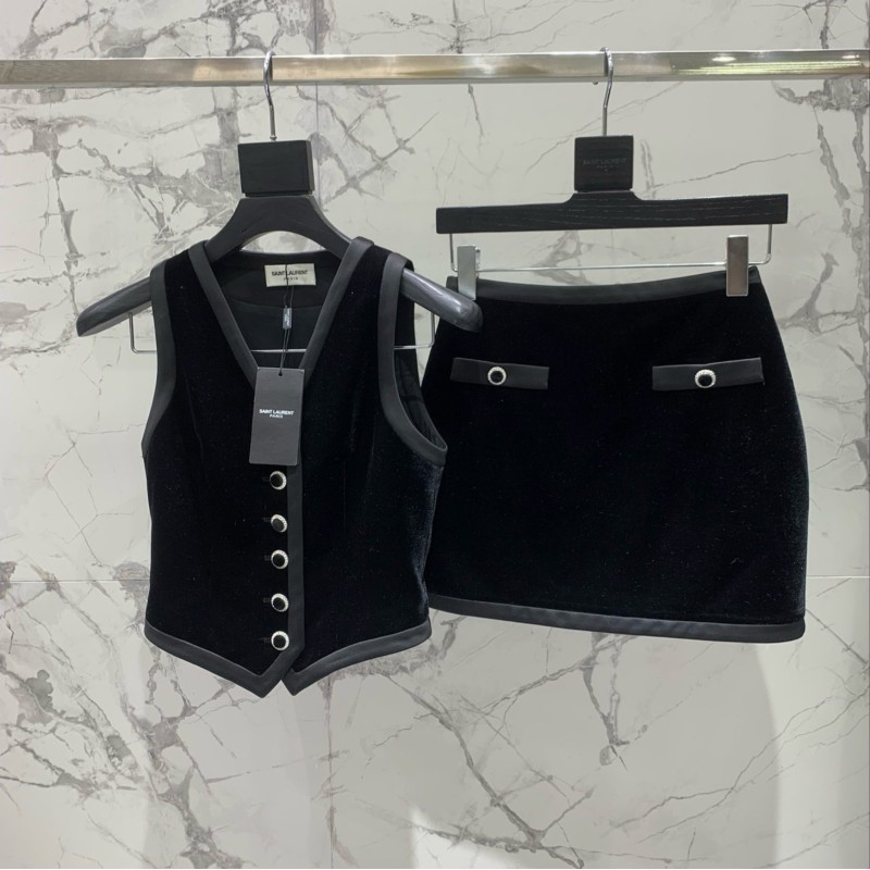 YSL Vest & Skirts 