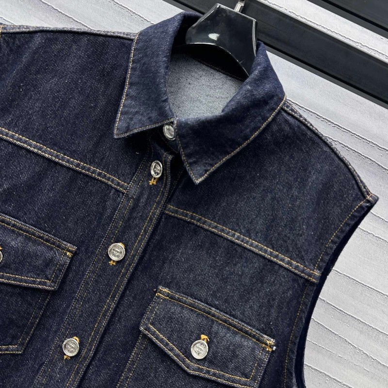 Chanel Denim Vest