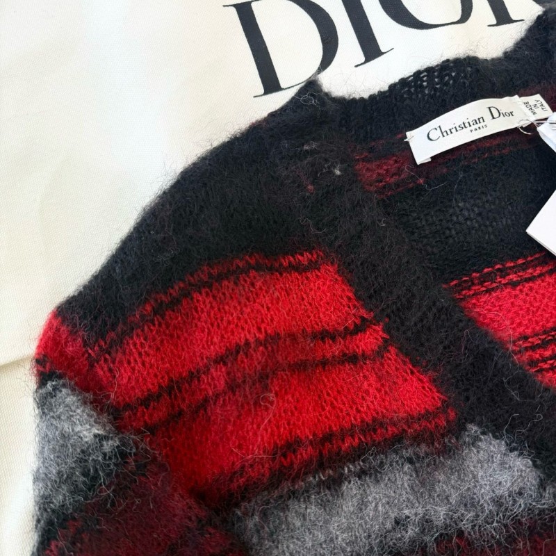 Dior Knit V Collar Shirt