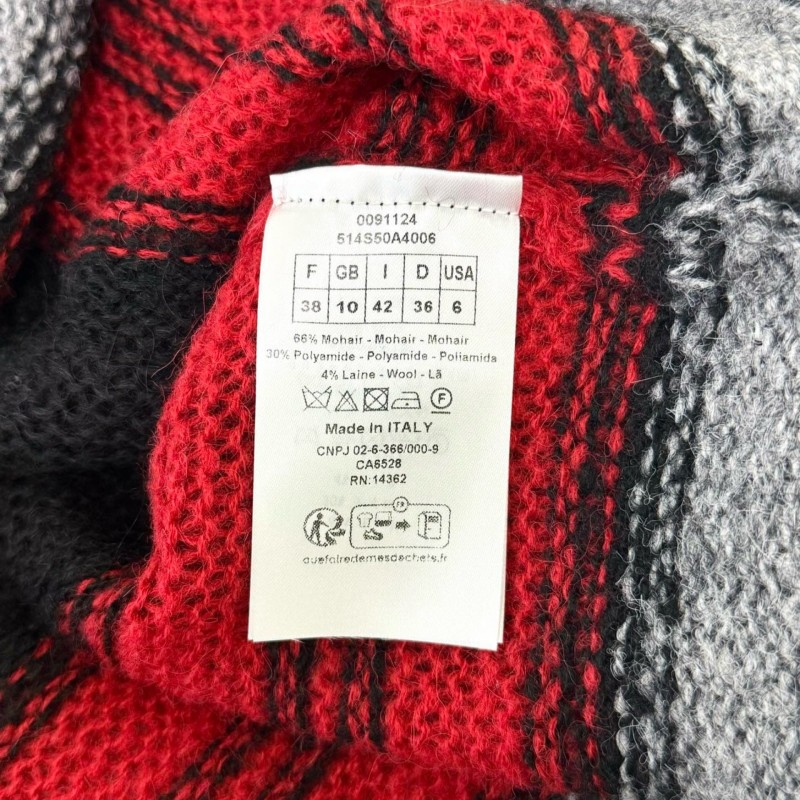 Dior Knit V Collar Shirt