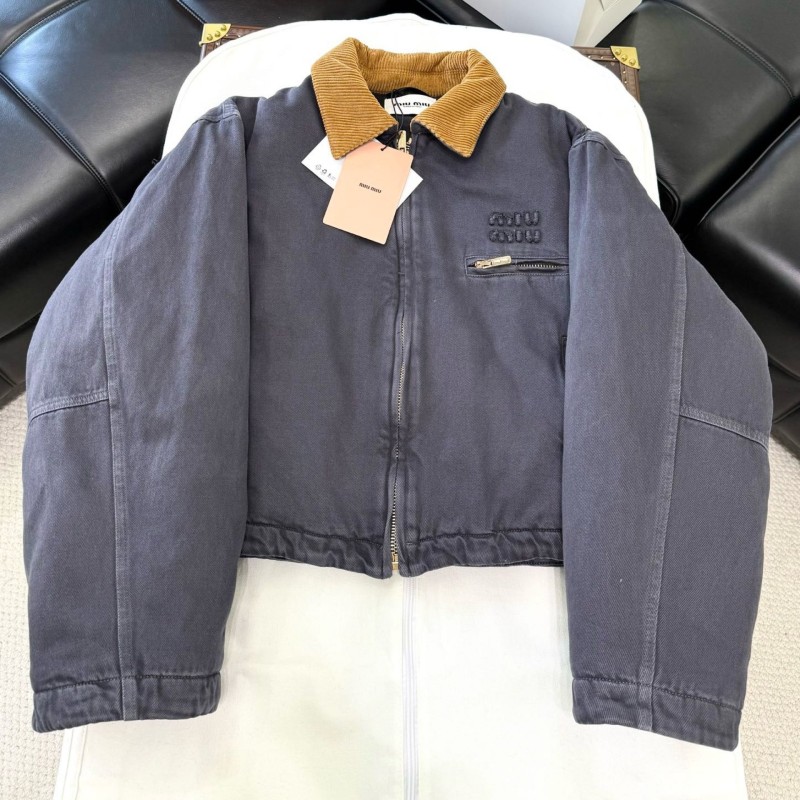 MiuMiu Denim Cotton Jacket
