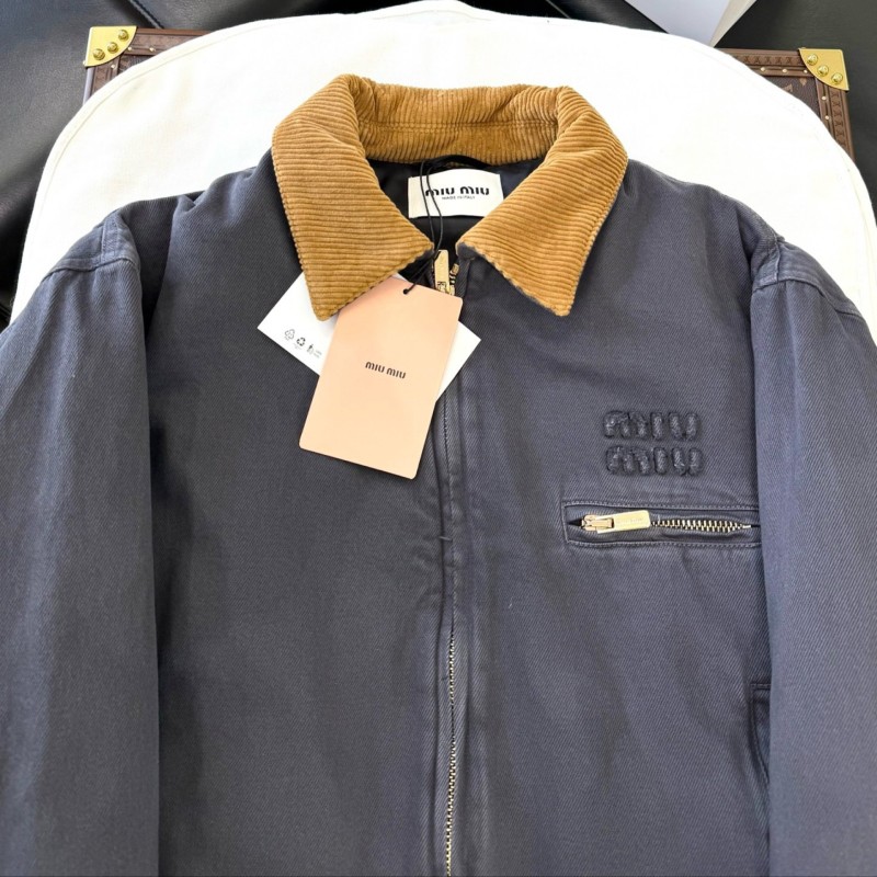 MiuMiu Denim Cotton Jacket