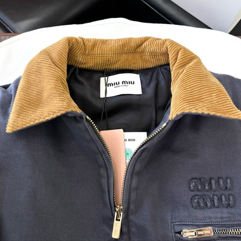 MiuMiu Denim Cotton Jacket