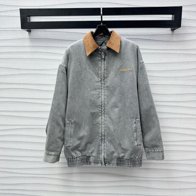 MiuMiu Denim Cotton Jacket
