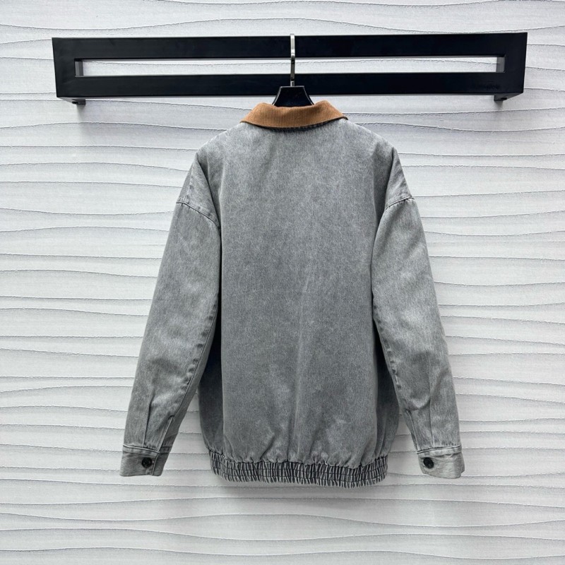 MiuMiu Denim Cotton Jacket