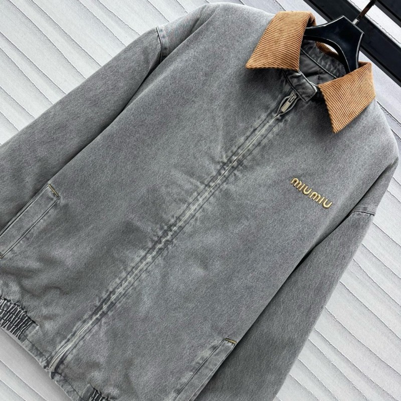 MiuMiu Denim Cotton Jacket