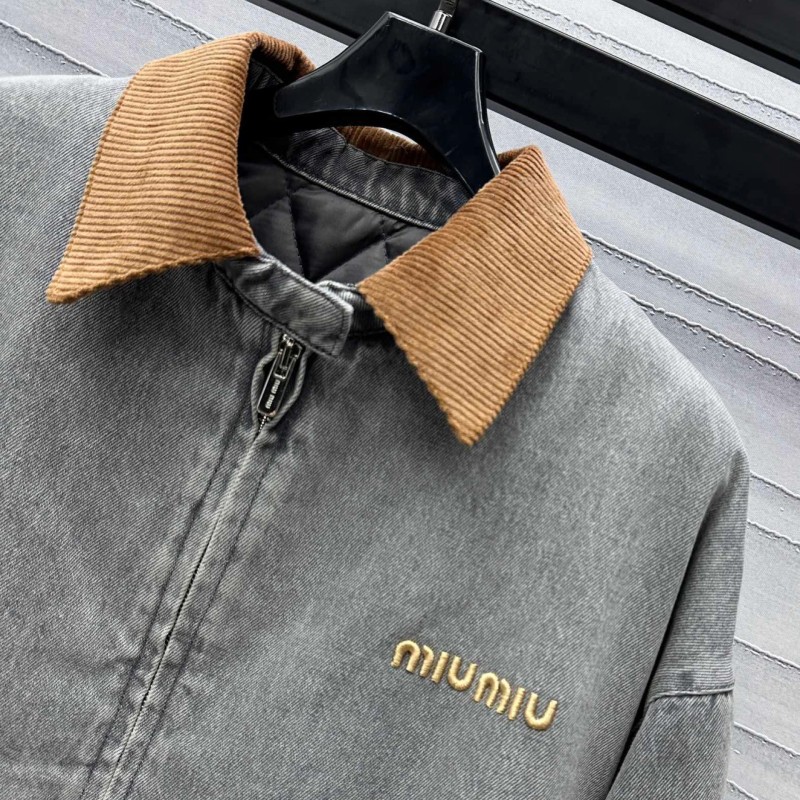 MiuMiu Denim Cotton Jacket