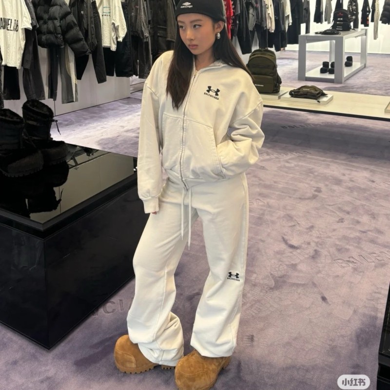 Balenciaga Zipper Hoodie & Pants