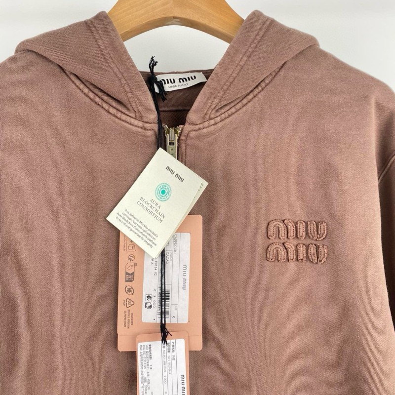 MiuMiu Zipper Hoodie
