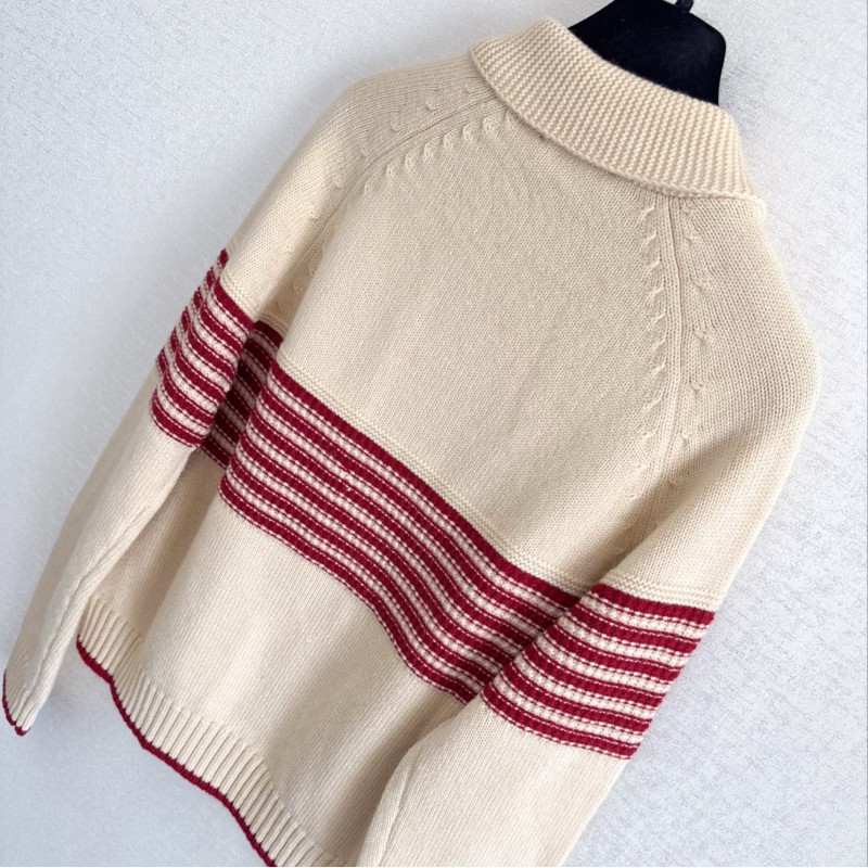 Chanel Zipper Cardigan