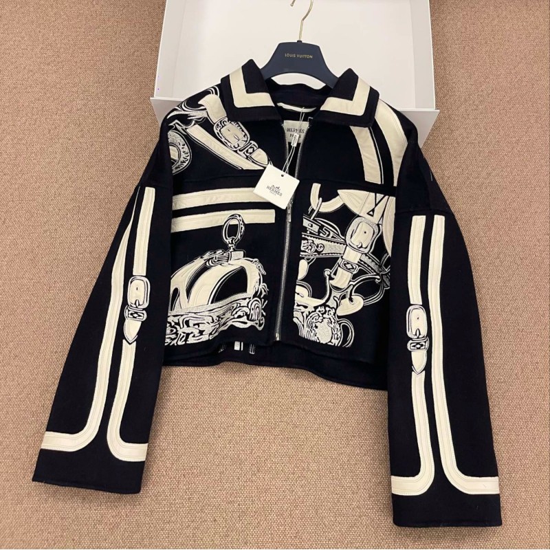 Hermes Cashmere Cardigan Jacket