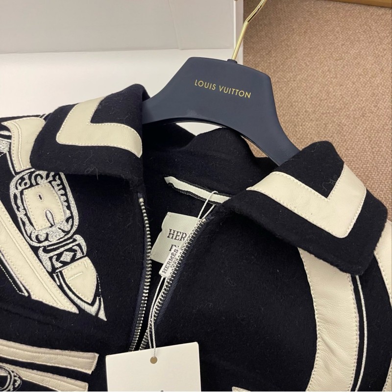 Hermes Cashmere Cardigan Jacket