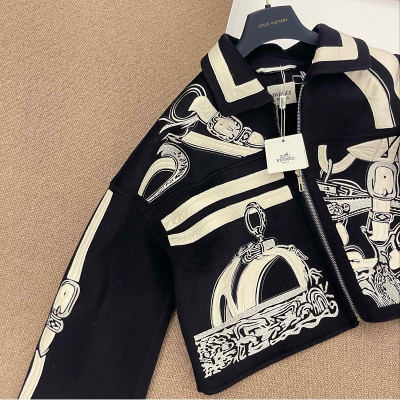 Hermes Cashmere Cardigan Jacket