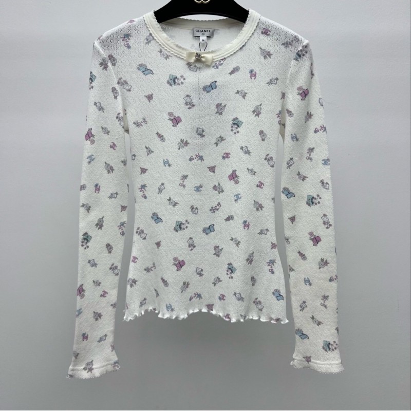 Chanel Long Sleeves Tee