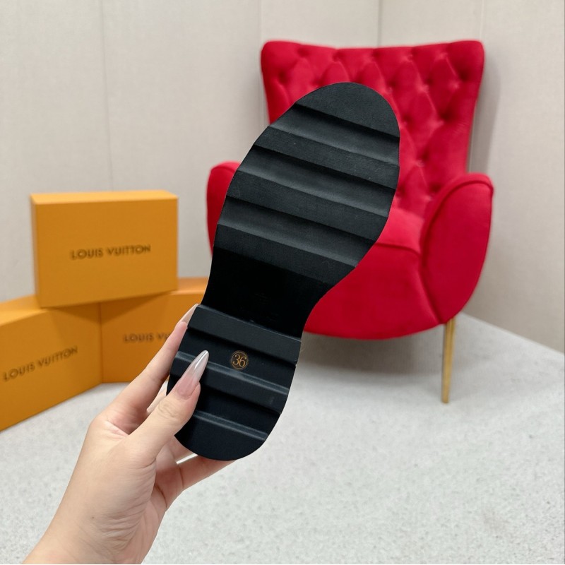 LV Mary Jane Loafer Shoes