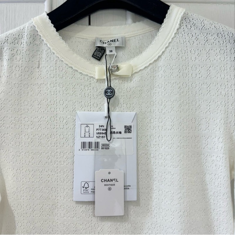 Chanel Long Sleeves Tee