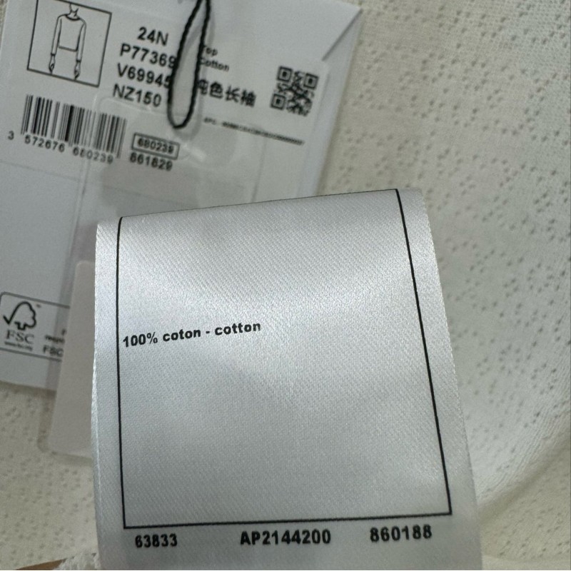 Chanel Long Sleeves Tee