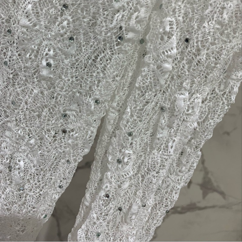 YSL Lace Long Sleeves Tee